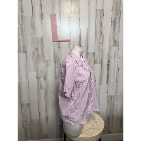 Gap stripped blouse blazer size large - Picture 7 of 7